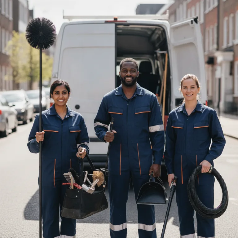 Chimney Sweep team in Huntsville